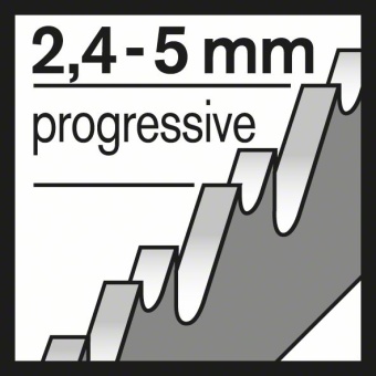 Пильное полотно T 345 XF Progressor for Wood and Metal 2608634993